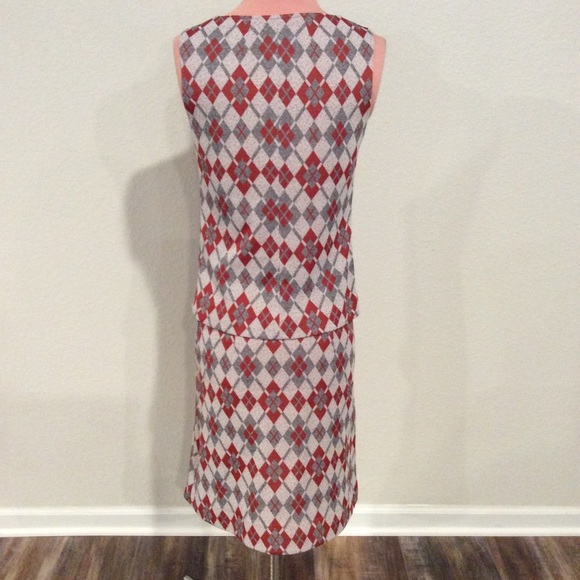 Vintage 70s 3 piece Power Suit dagger collar Mini - Picture 12 of 14